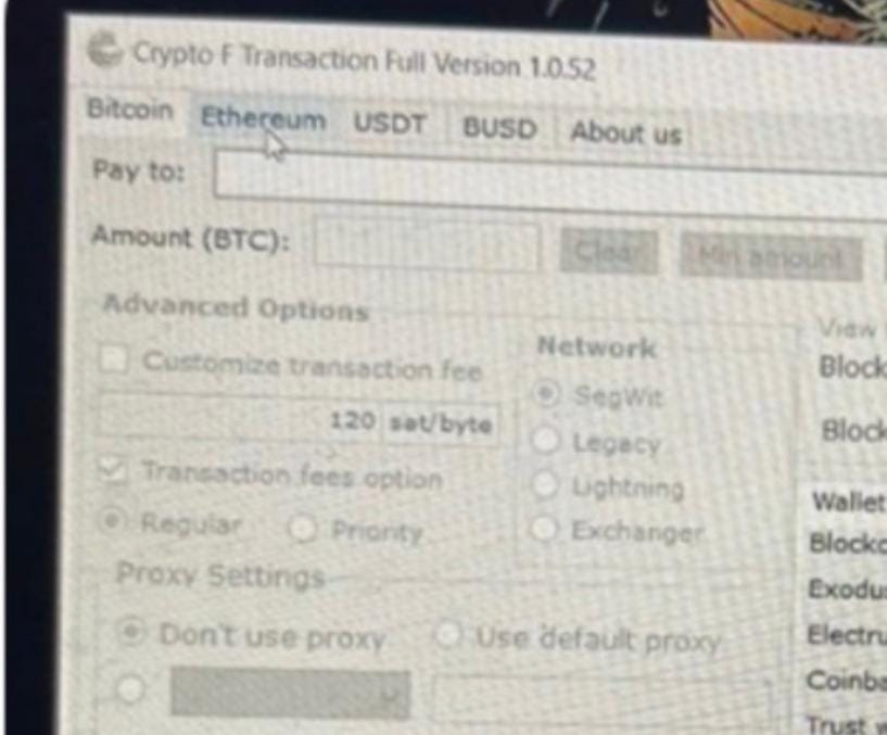 Real fake bitcoin sender software 2024 by realfakeusdt sendersoftware