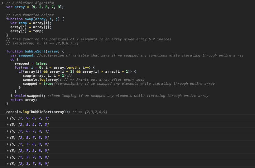 Sorting Algorithms Using Javascript | by Shawna Davis | Medium