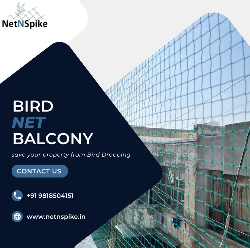 NetnProtect Your Property with Bird Net Balcony from Netnspike