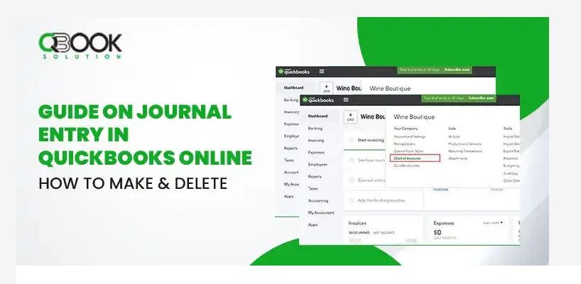 A Comprehensive Guide To Journal Entry In Quickbooks Online Mary Iris