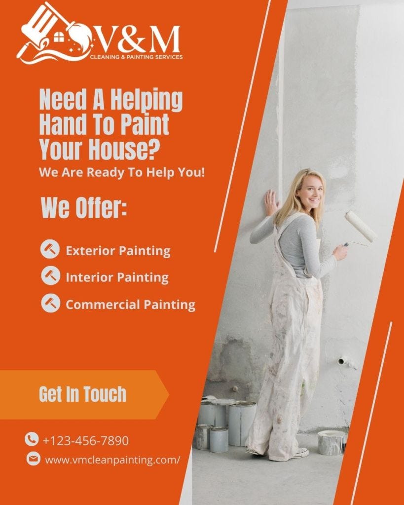 Best/top painting company Barrhaven V&M Cleaning & Painting by
