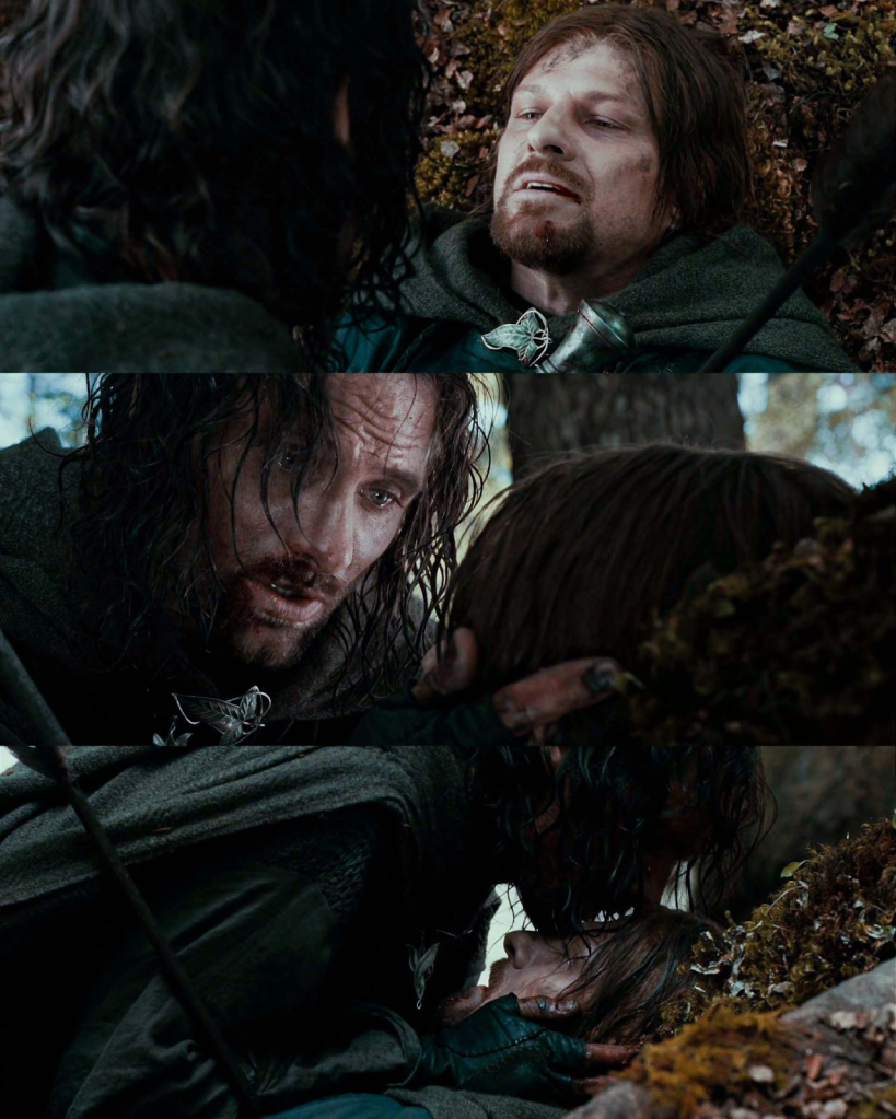~ “Be at peace, son of Gondor.”