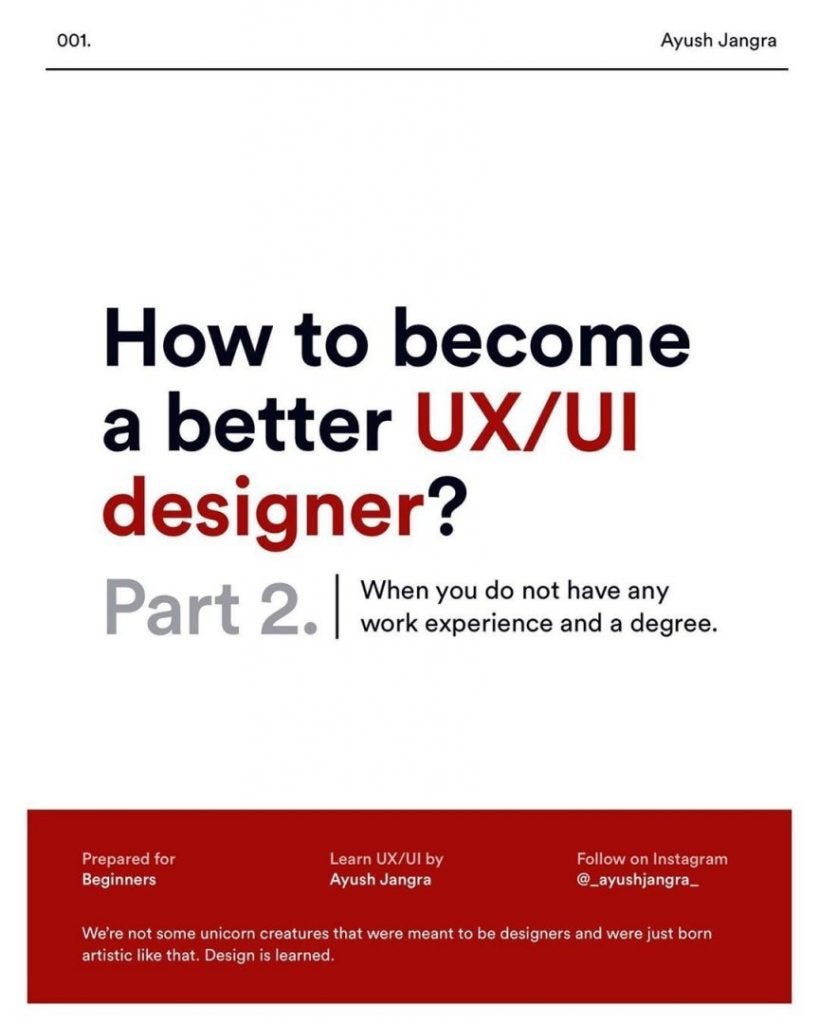 Part 2 | How to become a better UX/UI designer? | by Ruslan Galba ...