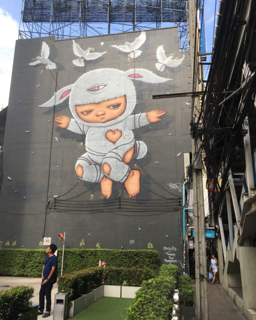 Street Art Guide To Bangkok And Interview With Local Artist Alex Face | by  splatrs | Splatrs | Medium