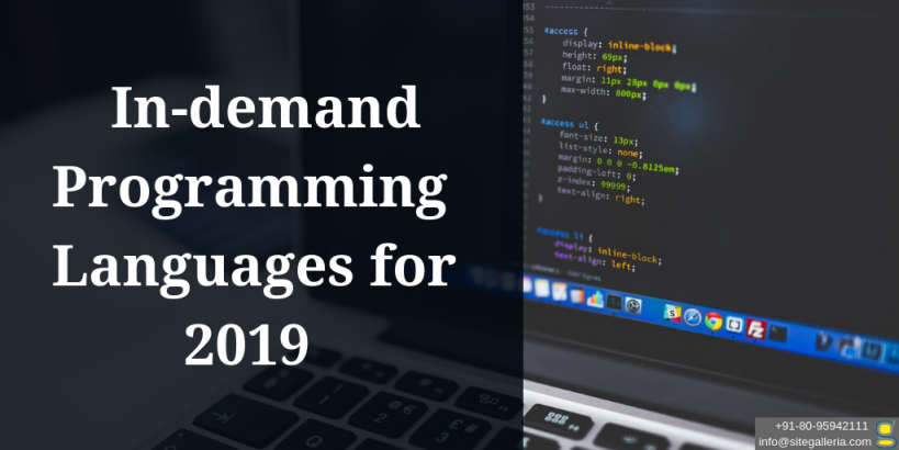 Must Know, In-demand Programming languages for 2019 | by Sumalatha | Medium