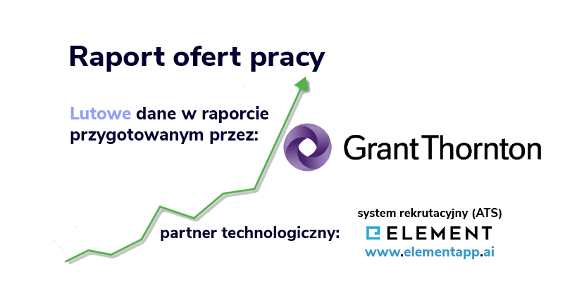 Raport ofert pracy — luty 2025: rynek pracy ciągle rośnie