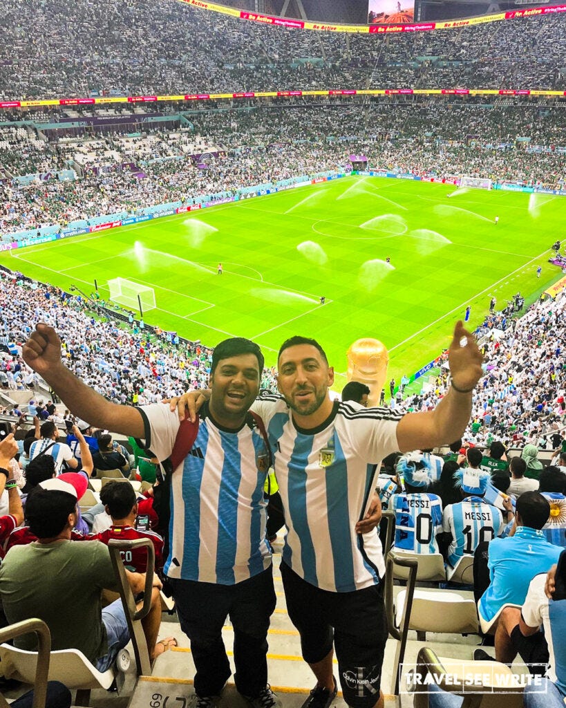 FIFA WORLD CUP 2022 — WHAT IS IT LIKE TO WATCH LIVE MATCHES IN QATAR, by  Travelseewrite