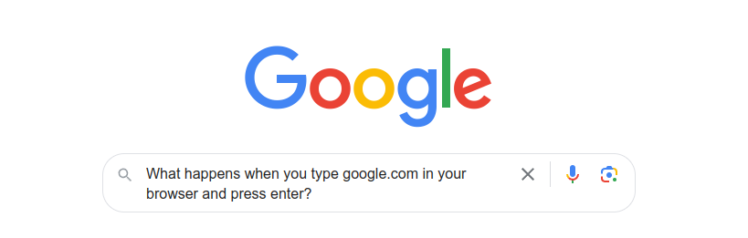 What happens when you type google.com in your browser and press Enter ...