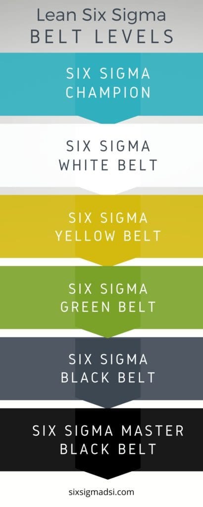 What is the Lean Six Sigma Certification Belt Order | by Kevin Clay | Medium