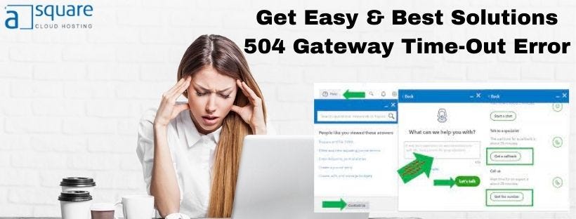Get Easy & Best Solutions 504 Gateway Time-Out Error