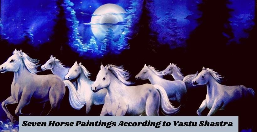 Seven horses painting deals