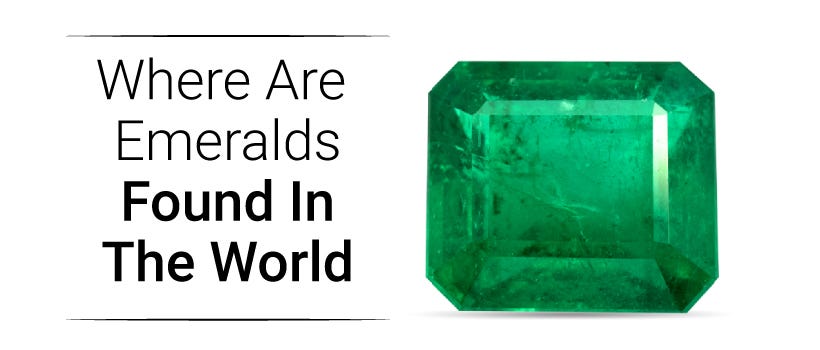 Where Are Emeralds Found In The World | by Emerald Gemstone | Jul, 2023 ...