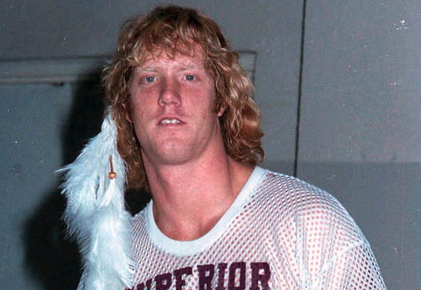 Texas State Heavyweight Wrestling Champion Belt David Von Erich