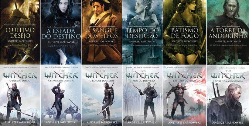 Livros The Witcher. Por que eu deveria ler os livros da série “The Witcher”  se já joguei os jogos? | by Elisângela Pereira | Medium