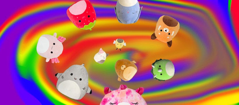 Squishmallows, the new Beanie Babies: They're the plush toys all