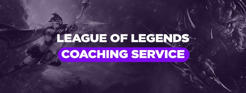 assign you a high elo coach for league of legends