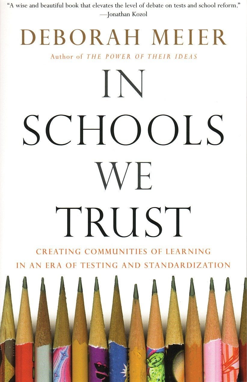 Picture of [READ][BEST]} In Schools We Trust: Creating Communities of Learning in ...