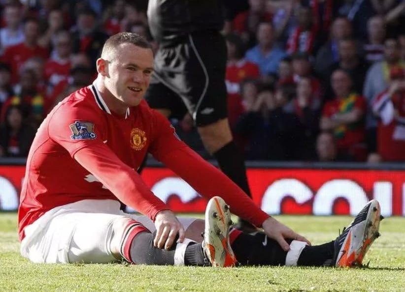 Wayne Rooney and Nike boots: the best choice for a great striker