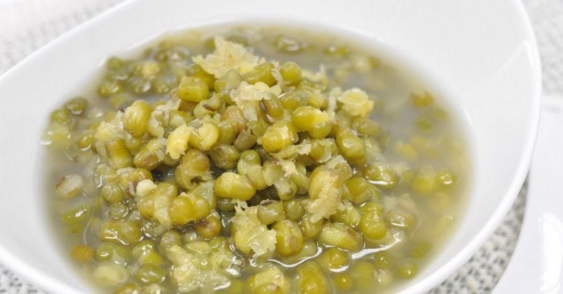 Bubur kacang hijau — sumber : google