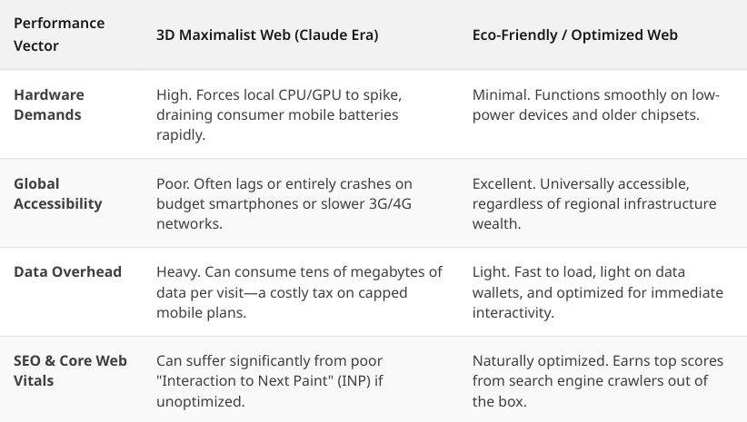 The Hypocrisy of the 3D Web: Why We Stopped Caring About Sustainable Design