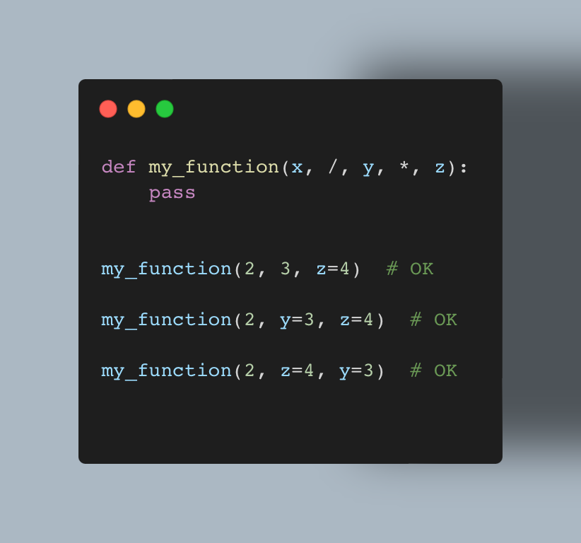 Python cheatsheet: function and method parameters | by Jérôme DIAZ | Medium
