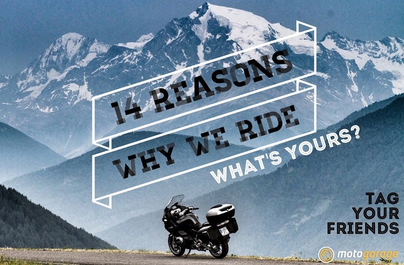 Why I Ride