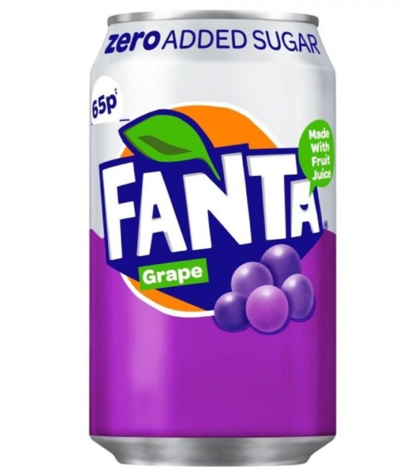 Fanta Grape: Good or Bad?. Is Fanta Grape healthy?
