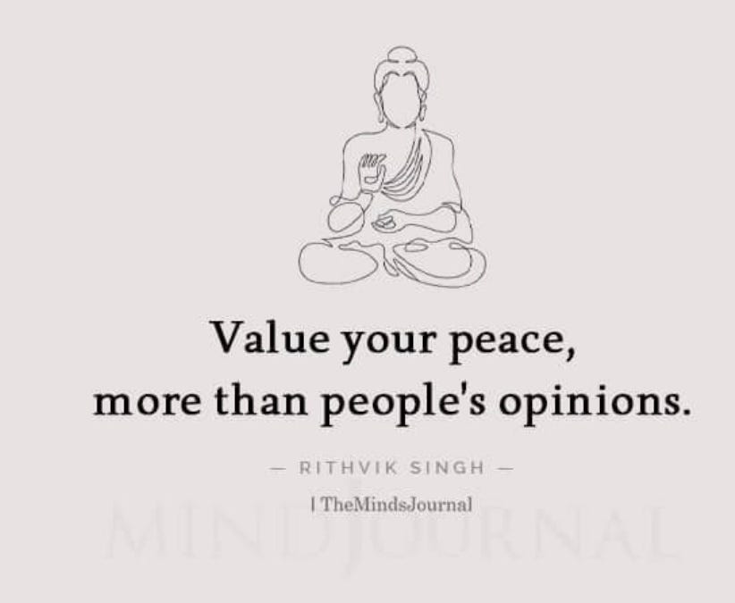 In a World of More, Choose Peace