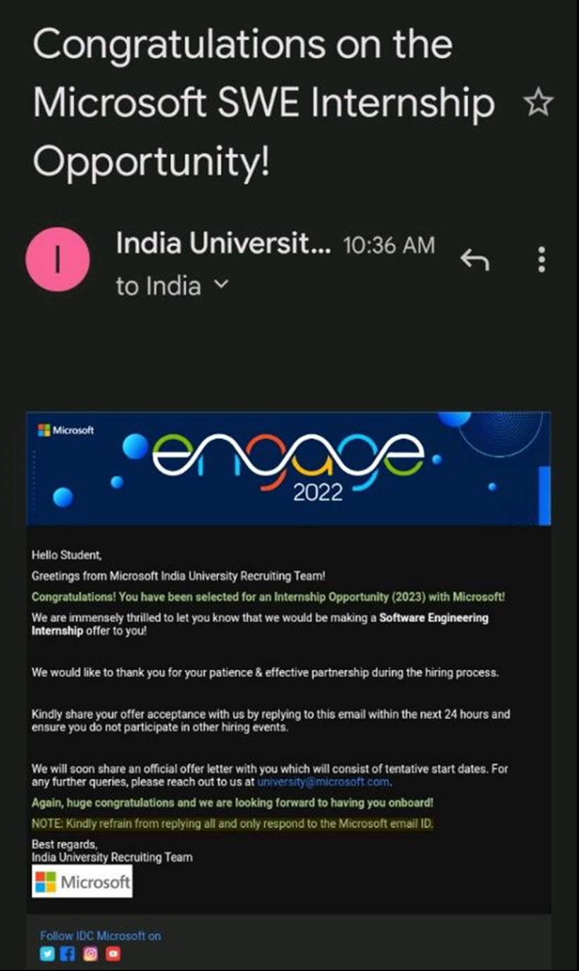 Microsoft Engage’22 to SWE internship Microsoft by Diya Vijay Medium