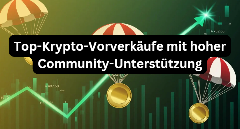 Top-Krypto-Vorverkäufe mit hoher Community-Unterstützung
