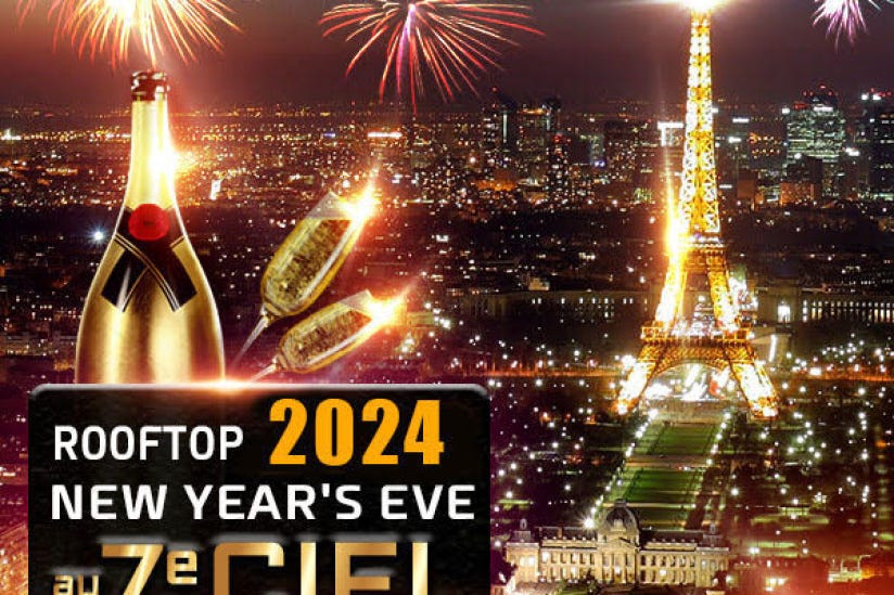 NEW YEAR’S EVE 2024 AN INCREDIBLE EVENING ON PARIS’ LARGEST INDOOR