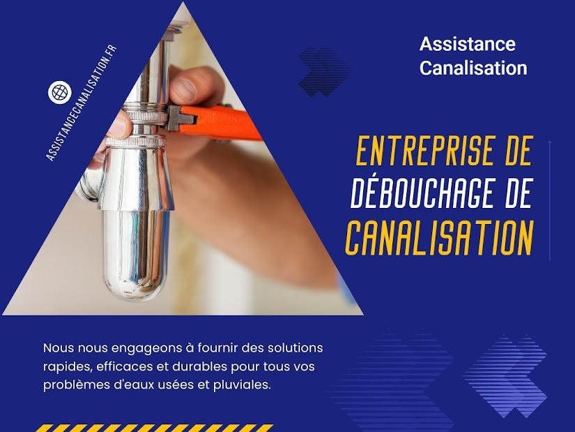 entreprise de debouchage canalisation, by Assistance Canalisation, Sep,  2023