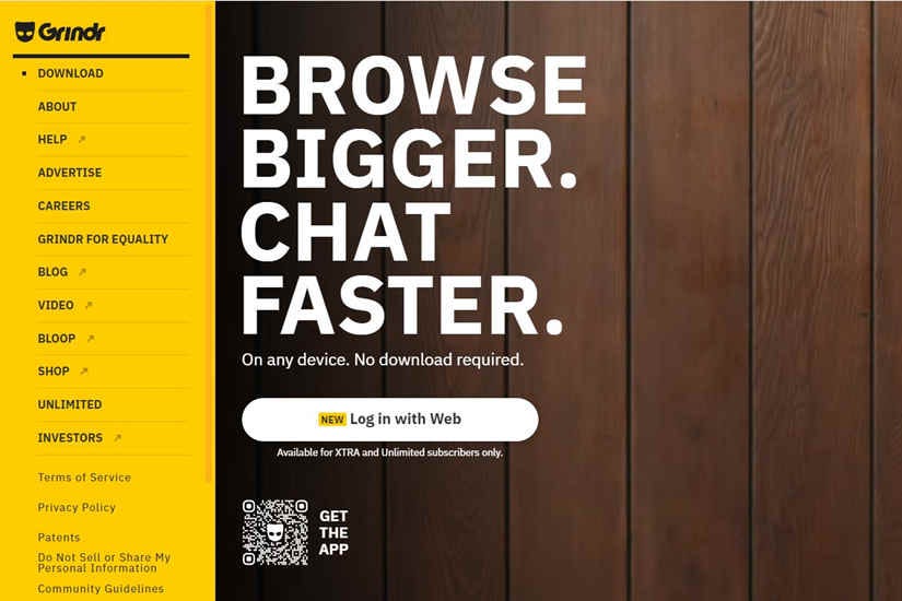 Grindr Offers Larger Photos and More Options on New Web Version