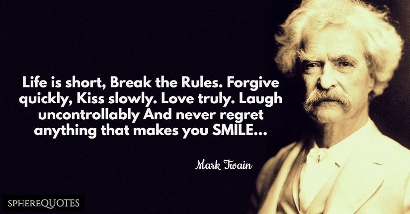 Mark Twain's Witty and Insightful Quotes | by Jordan Oliver | Medium