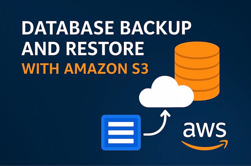 Database Backup and Restore from Amazon RDS SQL Server to Amazon S3 ...