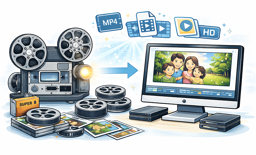 Super 8 digitalisieren: sinnvoll oder nicht?