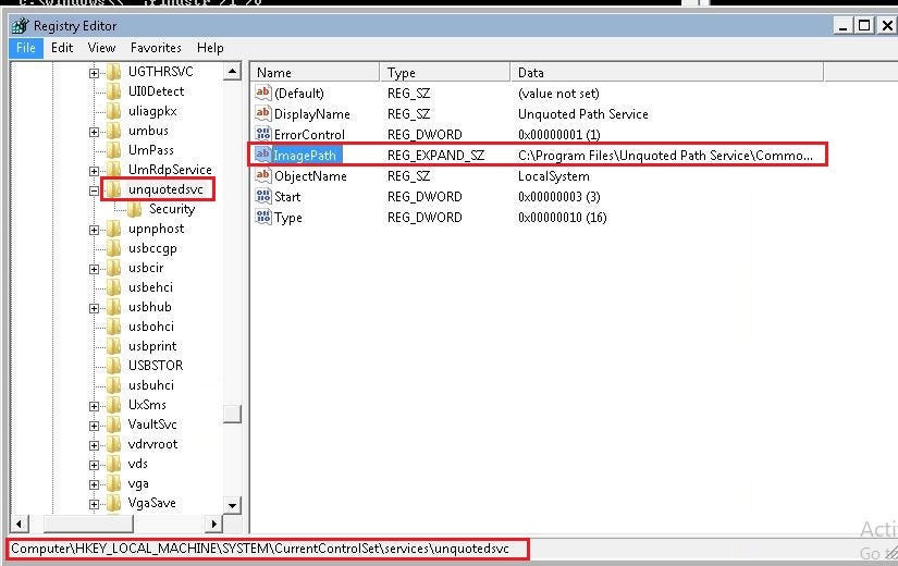 Windows Privilege Escalation Unquoted Service Paths by A.R.Rahim