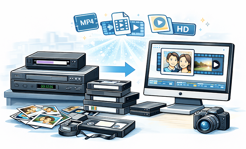 VHS-Kassetten digitalisieren, ja oder nein?