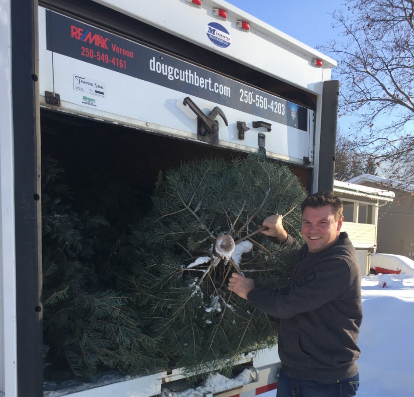 Christmas Tree Pick Up and Food Bank Drive was a Great Success! by Doug Cuthbert RE/MAX