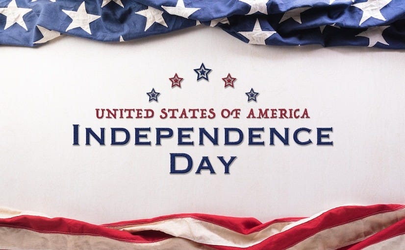 history of independence day of america