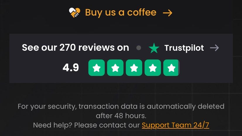 Liberty Swap Launches “Buy Us a Coffee” Wallet to Support PulseChain Growth