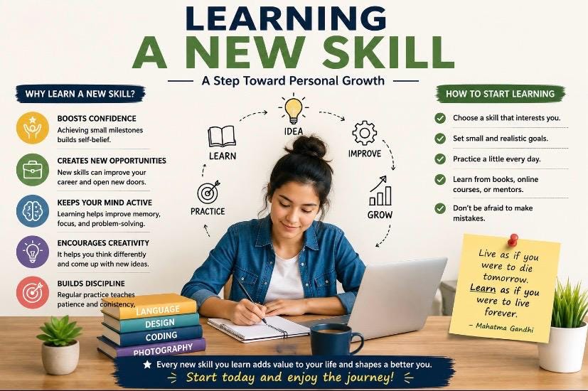 Learning a New Skill: A Step Toward Personal Growth