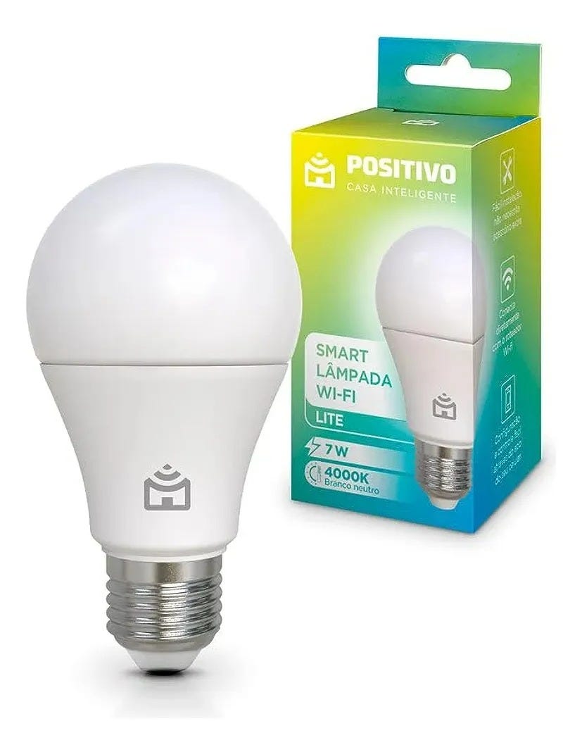 Smart Lâmpada Wi-Fi Lite Positivo