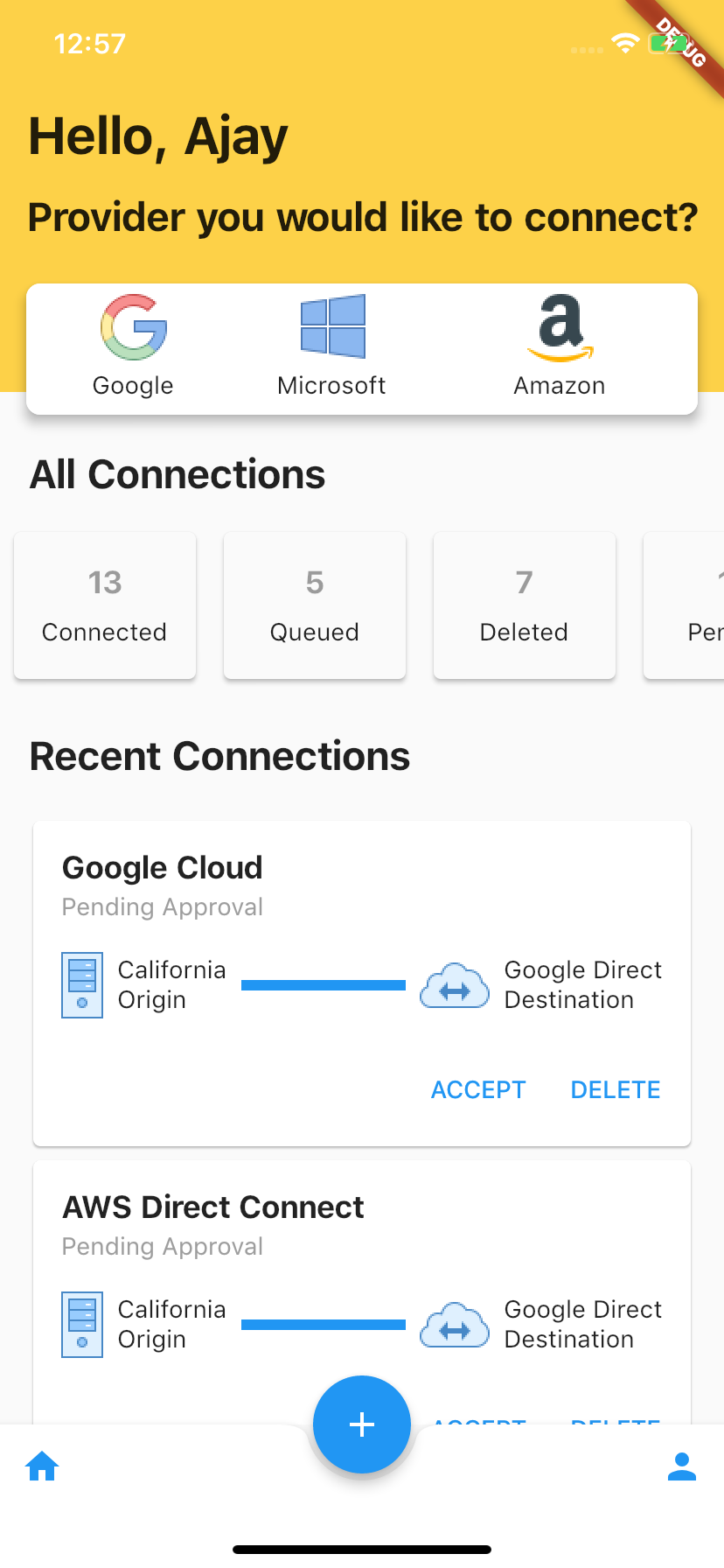 Creating Multi Cloud Mobile app clone in Flutter | by Ajay Singh | Medium