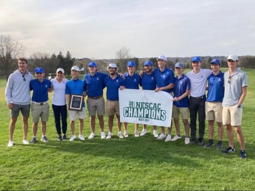 Men’s Golf wins NESCAC Championship by The Spectator The Spectator