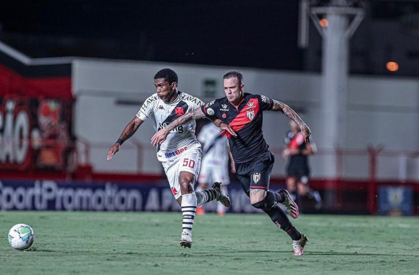 Vasco empata com Atlético-GO