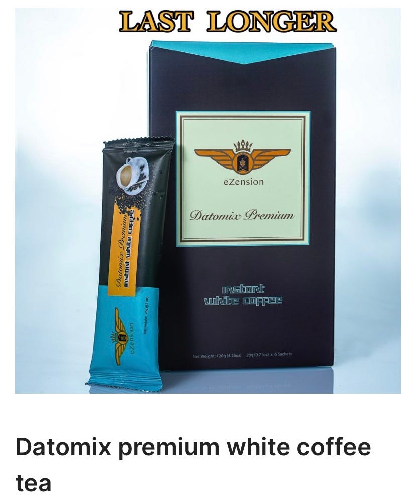 Datomix premium tea for Premature Ejaculation and Erectile Dysfunction