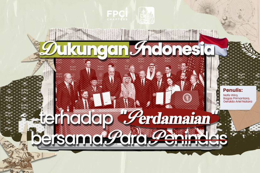 Dukungan Indonesia terhadap “Perdamaian” bersama Para Penindas
