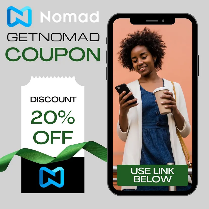 NOMAD eSIM 20 Discount Code 2024 Save Big on Your Travel Data Plans