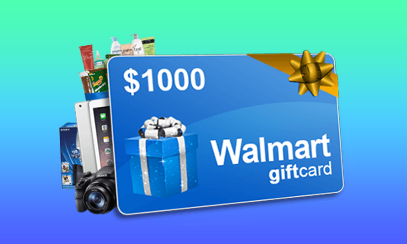 Get a Walmart Gift Card!Looking to save money on your next shopping